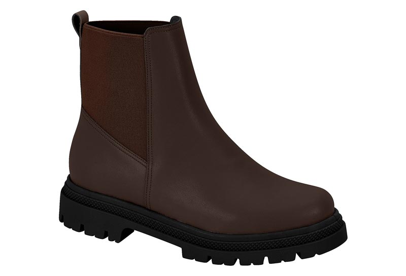 Bota shop moleca marron