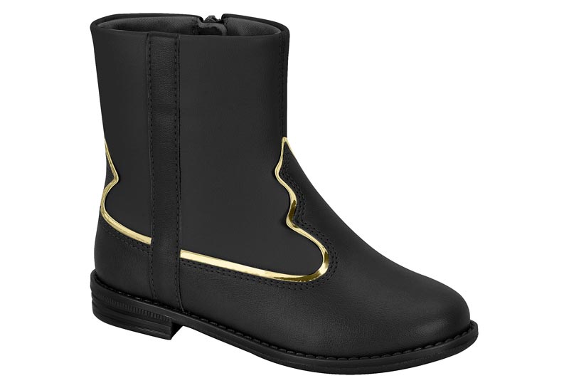 BOTAS MOLEKINHA NAPA TURIM/METAL GLAMOUR 2167.134