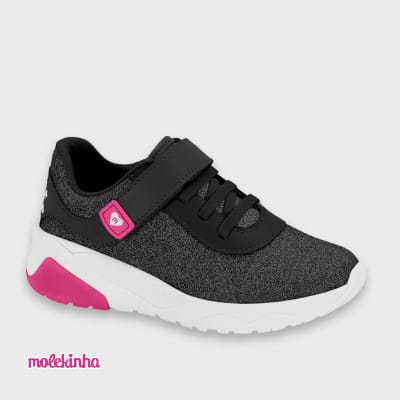 TENIS MOLEKINHA GLITER MINI SHINE/NAPA TURIM 2571.103