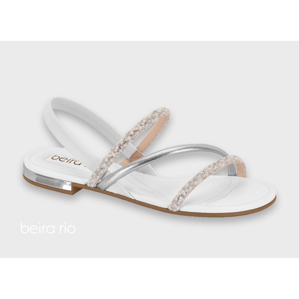 SANDALIAS BEIRA RIO 8263.969 TP OSTRA/TP METALIZADO PREM/NAPA TU CRIST