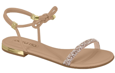 SANDALIAS BEIRA RIO 8263.974 TIRA PRONTA OSTRA/T PTA PELE STRECH