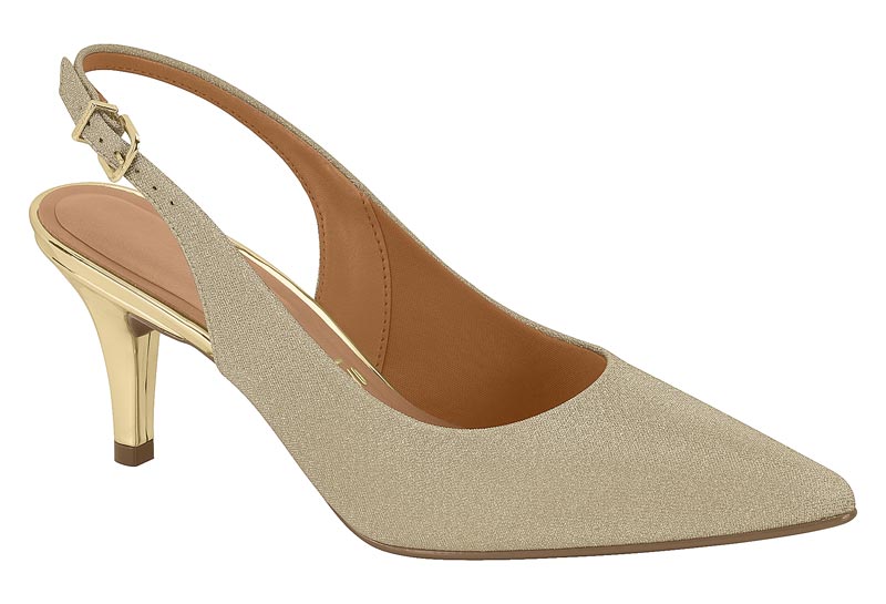 SANDALIAS VIZZANO 1185.700 TELA SHINE PARIS/METAL GLAMOUR