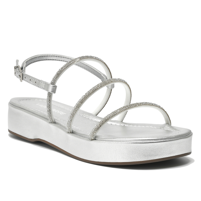 SANDALIAS VIA MARTE METALIZADO 182-005