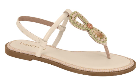 SANDALIAS BEIRA RIO 8472.415 T PTA CHICOTE NAPA TURIM/NAPA TURIM