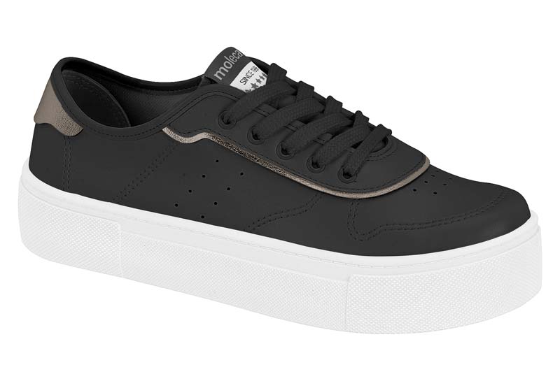 TENIS MOLECA 5658.539 NAPA SARDENHA NEO/METALIZAD PREMIUM