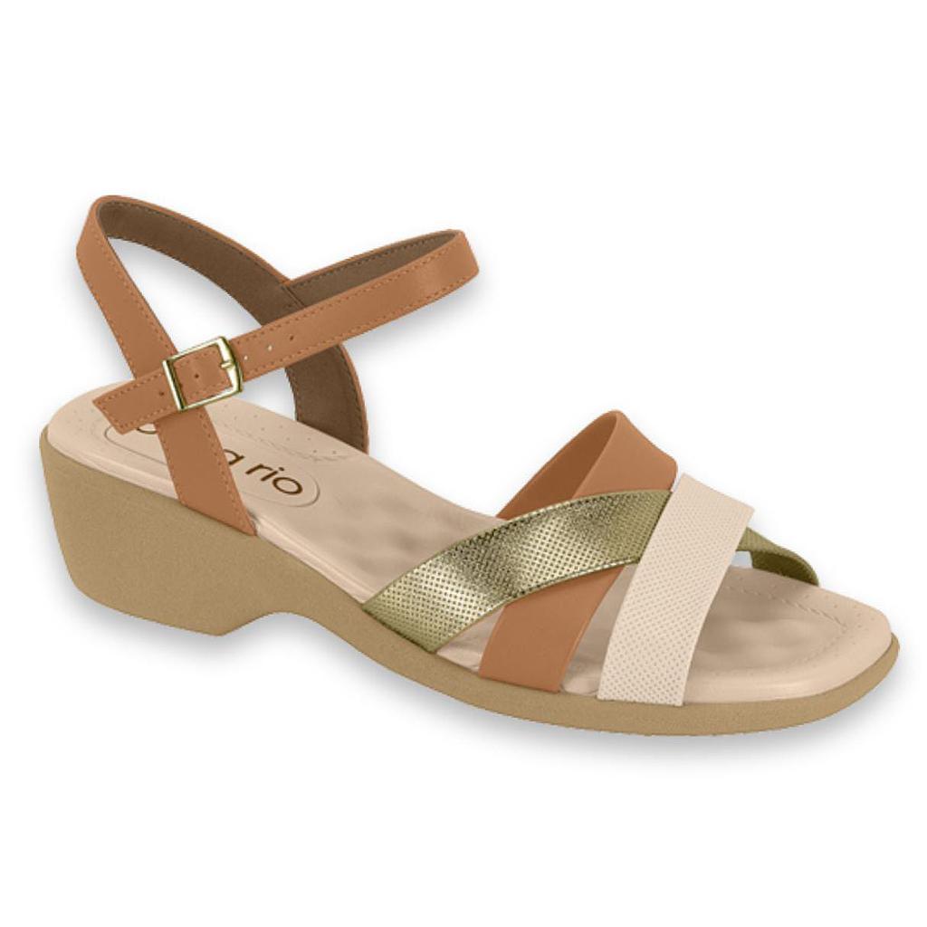 SANDALIAS BEIRA RIO 8527.111 NP TURIM/MET PRE GALES/NP TUR