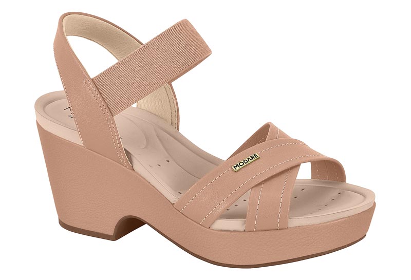 SANDALIAS MODARE 7137.117 NAPA FLOATHER NATURE/ELASTICO