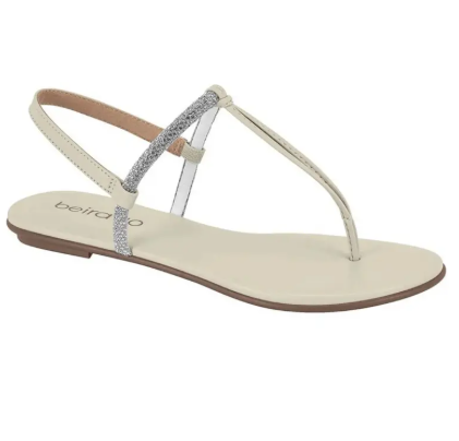 SANDALIAS BEIRA RIO 8384.769 TIRA PRONTA STRASS/ NAPA TURIM