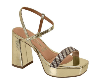 SANDALIAS VIZZANO 6472.215 METAL MILANO/MICRO MANT STRAS DUBAI