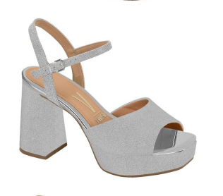 SANDALIAS VIZZANO 6472.207 TELA SHINE PARIS/METAL GLAMOUR