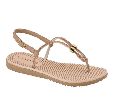 SANDALIAS BEIRA RIO 8395.237 TIRA PRONTA STRASS/NAPA TURIM DIAMANTE 