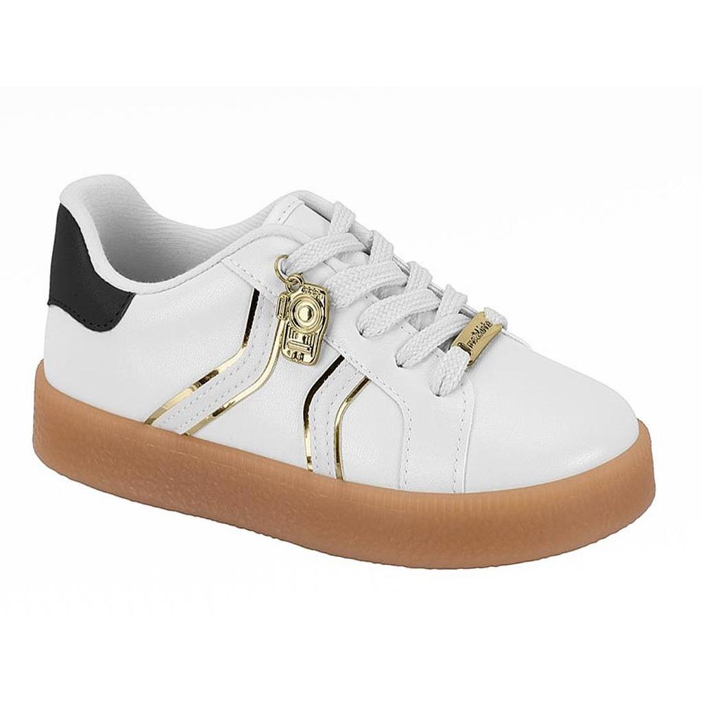 TENIS MOLEKINHA NAPA TURIM/METAL GLAMOUR 2582.111
