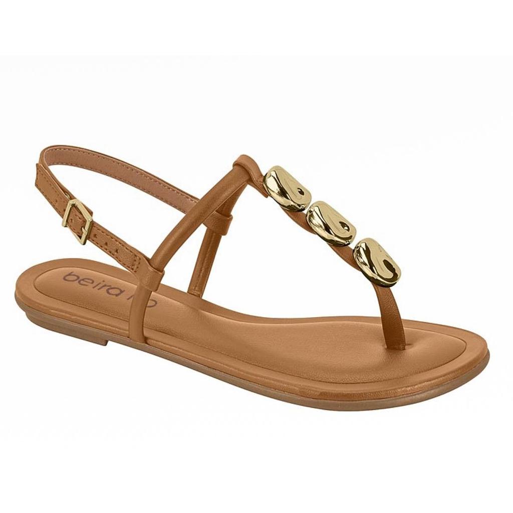 SANDALIAS BEIRA RIO NAPA TURIM/TIRA PRONTA PELE STRECH 8367.889