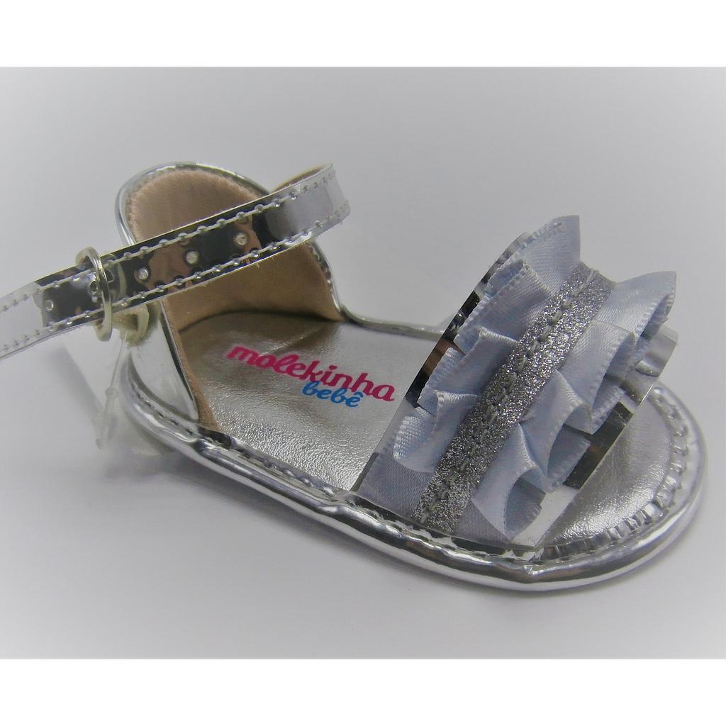 SANDALIAS BEBE MOLEKINHA METAL GLAMOUR/METAL 2900.216