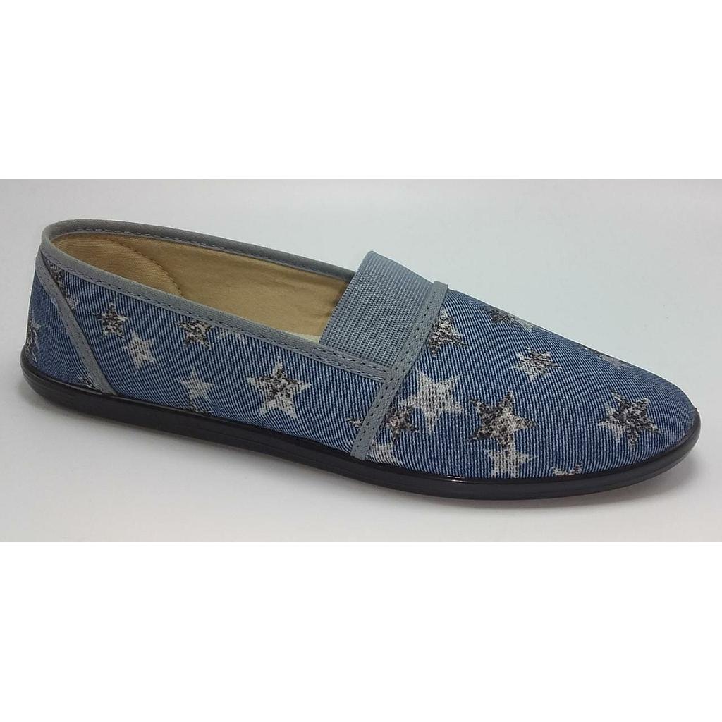 ALPARGATA MOLECA TECIDO JEANS 520.868