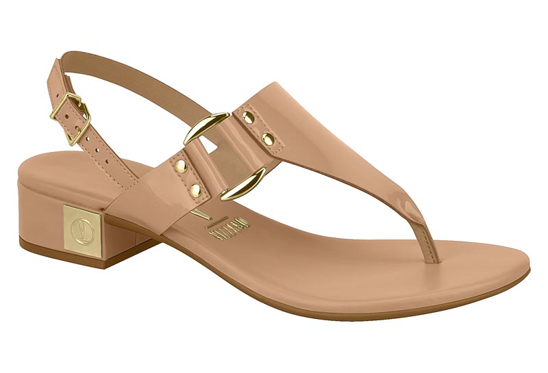 Sandalia sales verniz vizzano