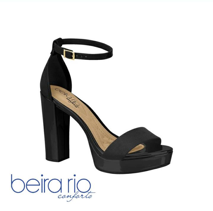 SANDALIA BEIRA RIO CAMURCA FLEX VERNIZ PREMIUM 8290.217 Mc Mega