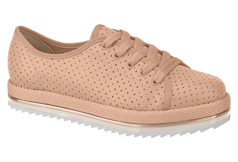 Tenis beira rio flatform bege clearance