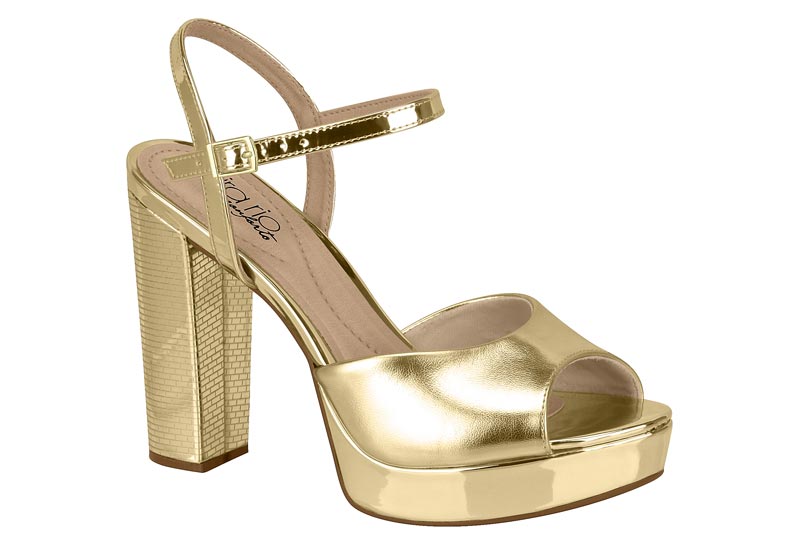 SANDALIA BEIR RIO METALIZADO PREMIUM/METAL GLAMOUR 8290.208