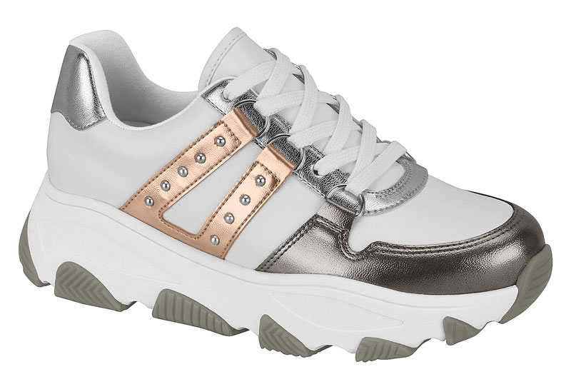 TENIS VIZZANO PELICA METALIZADO PREMIUM 1343.101 Mc Mega Calzados