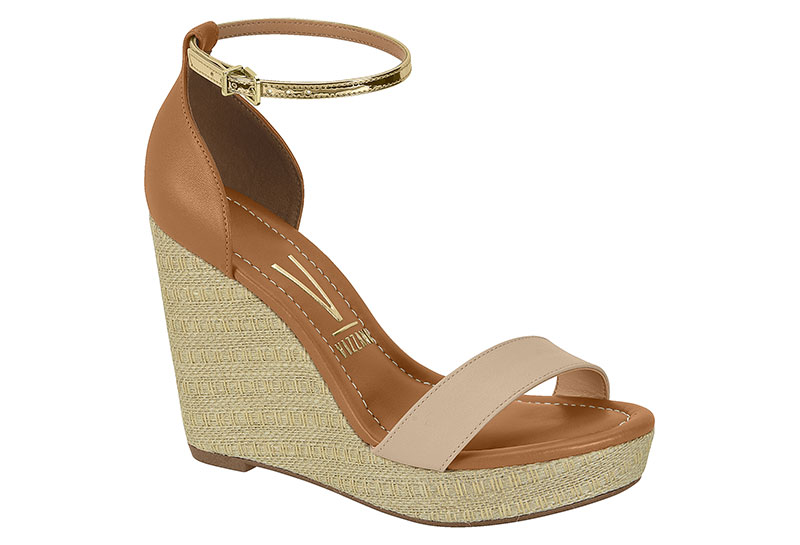 SANDALIAS VIZZANO PELICA/METAL GLAMOUR/TRAMA NATURE 6283.2066