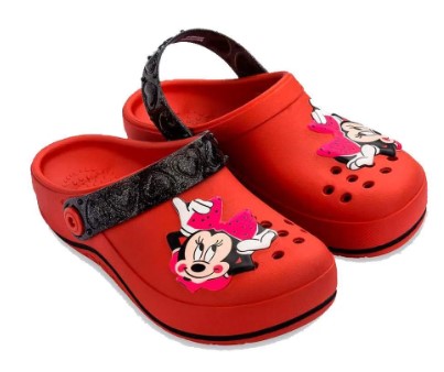 CROCS MINNIE GLAM INF. 22489 Mc Mega Calzados