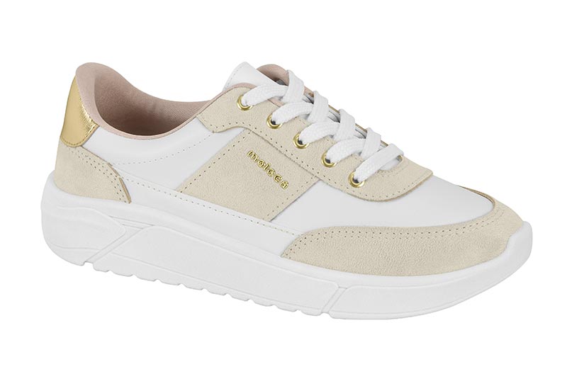 TENIS MOLECA NP SARDENHA N CAMUR FLEX MET.PREMIU 5764.102 Mc