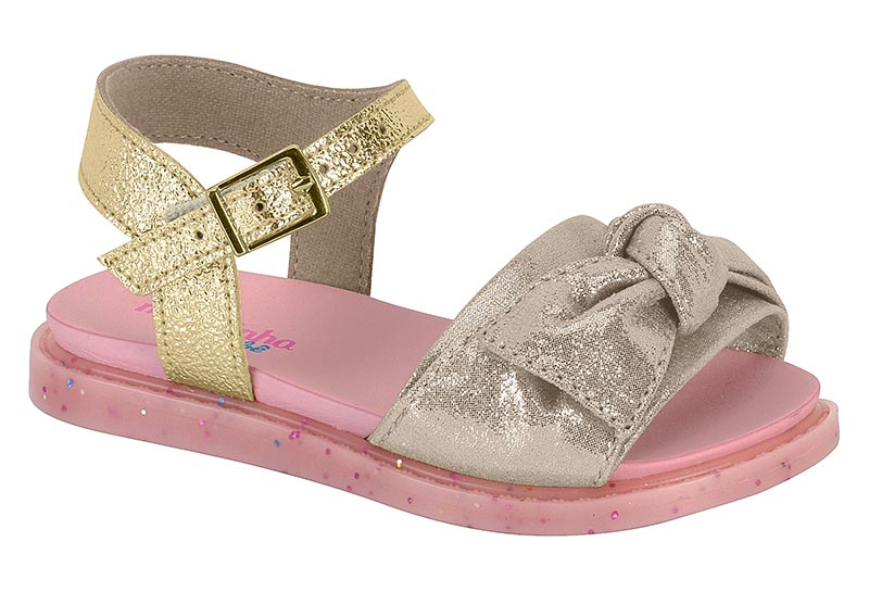 SANDALIAS MOLEKINHA CAMURCA METAL GLAM/METALIZADO 2714.102