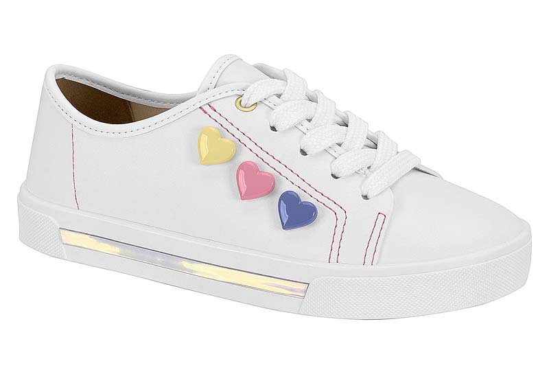 Tenis moleca branco sales infantil