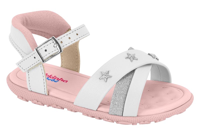 SANDALIAS MOLEKINHA NAPA TURIM/GLITER MINI SHINE 2121.145