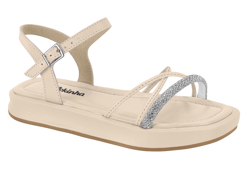 SANDALIAS MOLEKINHA NAPA TURIM/MILANO/TIRA PRONTA STRASS 2355.104