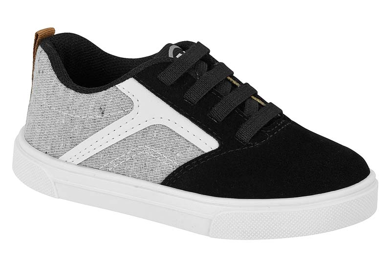 TENIS MOLEKINHO TEC LINHO MESC/CAMURCAO/NP SARD 2133.170