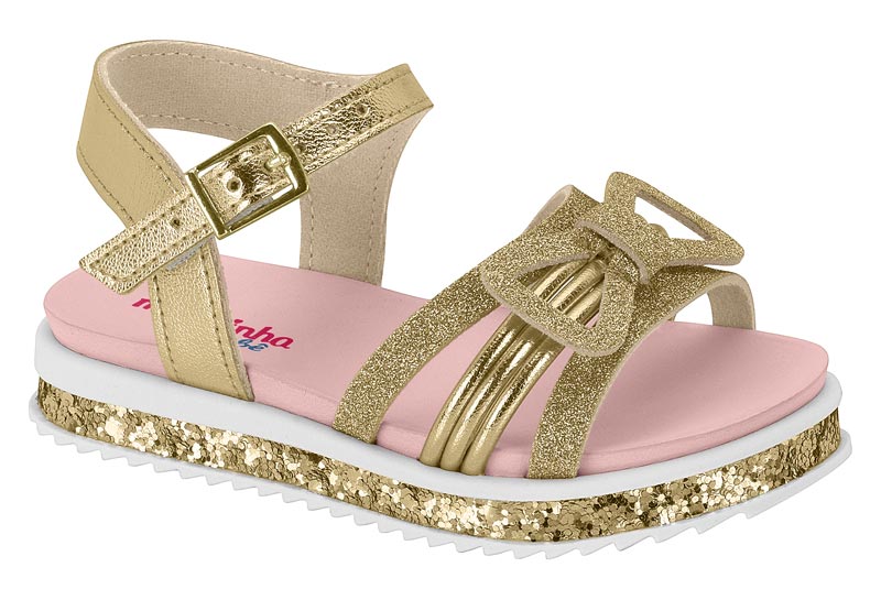 SANDALIAS MOLEKINHA MET PREM/GLIT MINI SHIN 2724.112