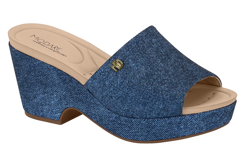 ZUECOS MODARE TECIDO JEANS GLAM 7137.123