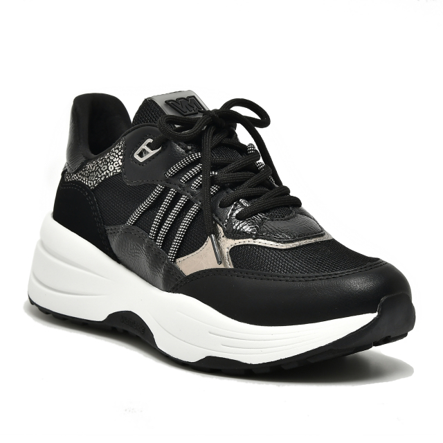 TENIS VIA MARTE NAPA/TELA TECNO/REFLEXO/MILANO 026-010