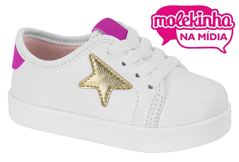TENIS MOLEKINHA NAPA TURIM/METALIZADO PREMIUM 2118.580