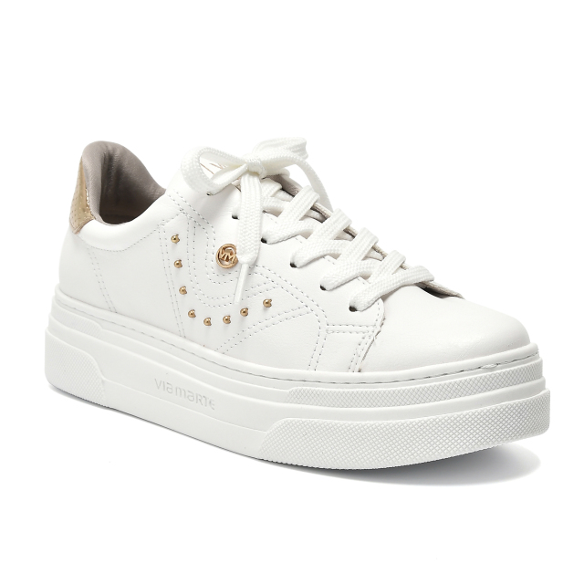 TENIS VIA MARTE NAPA/SNAKE CROMO 125-001
