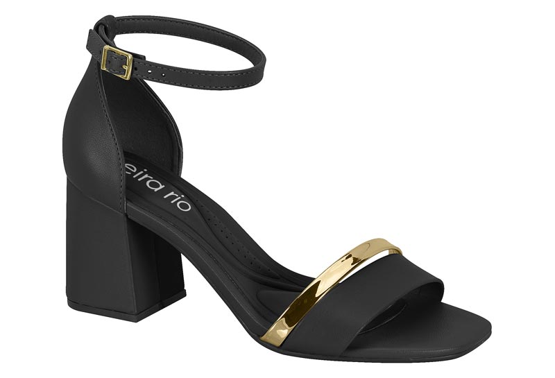 SANDALIAS BEIRA RIO NAPA TURIM/METAL GLAMOUR 8436.216