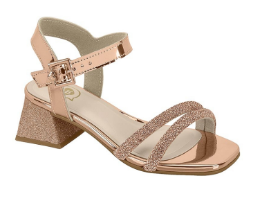 SANDALIAS MOLEKINHA METAL GLAMOUR/TIRA PRONTA 2347.107
