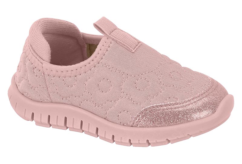 TENIS MOLEKINHA LYCRA PEROLA/VERNIZ LONDON 2736.102