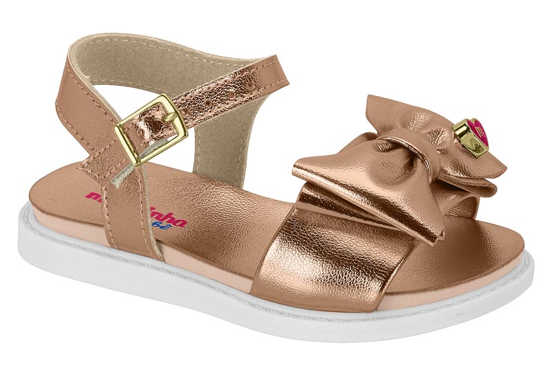 SANDALIA MOLEKINHA 2714.419 METALIZADO PREMIUM 