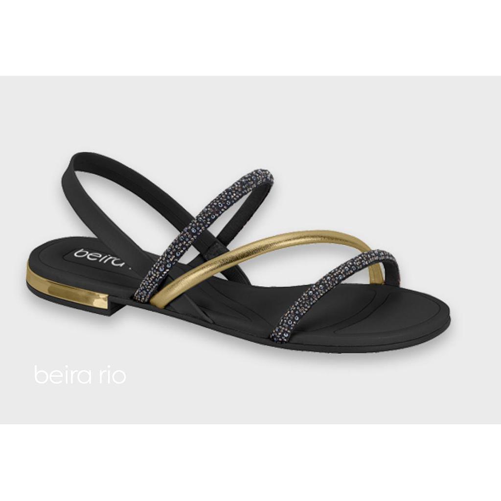 SANDALIAS BEIRA RIO 8263.969 TP OSTRA/TP METALIZADO PREM/NAPA TU CRIST
