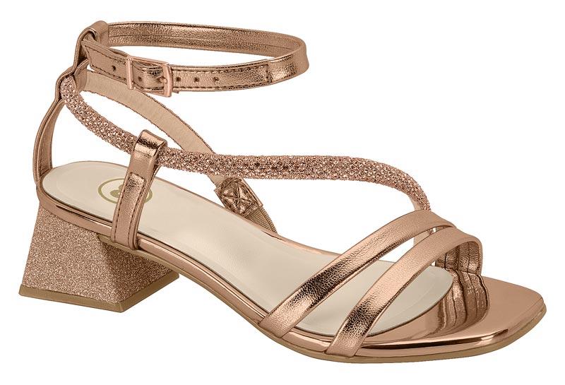 SANDALIAS MOLEKINHA 2347.117 TIRA PRONTA STRASS/MET PREMIUM