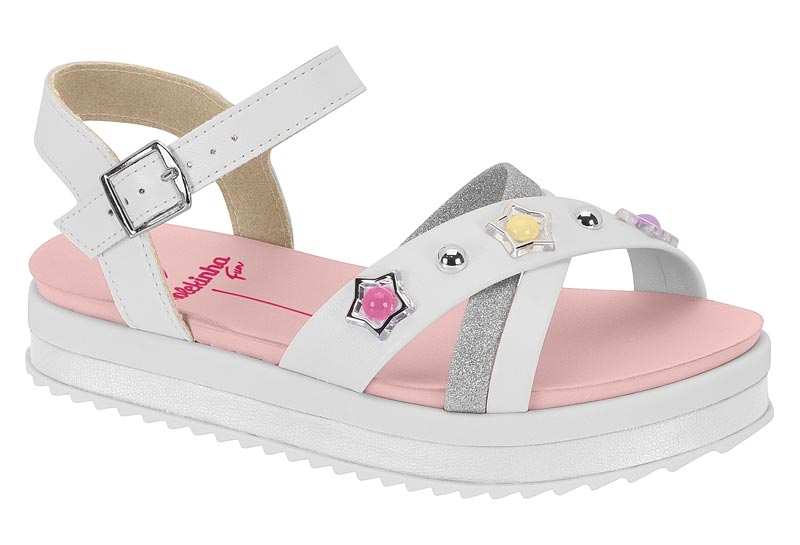 SANDALIAS MOLEKINHA 2305.1563 NAPA TURIM/GLIT MINI SHINE/NP TURIM