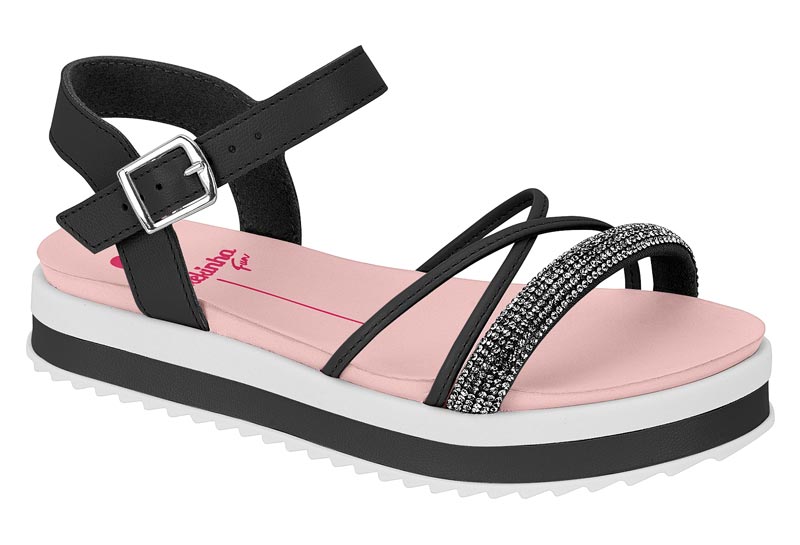SANDALIAS MOLEKINHA 2305.1565 NAPA TURIM/MILANO/TIRA PRONTA STRAS