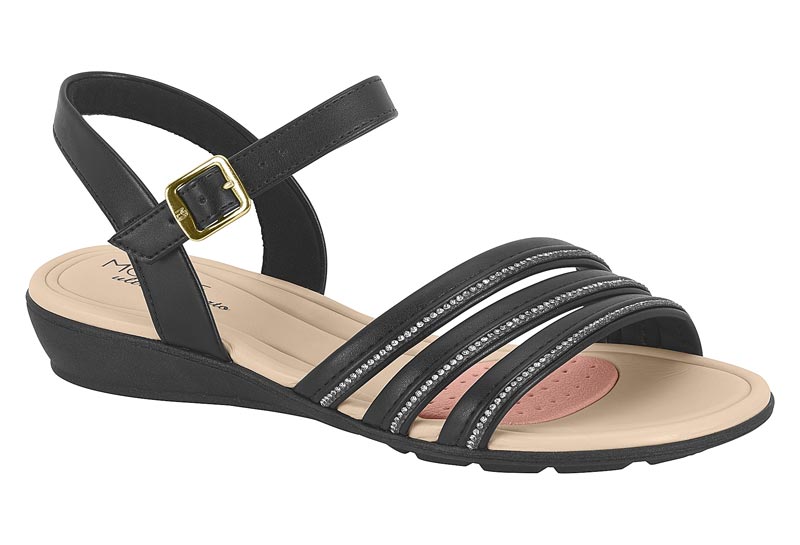 SANDALIAS MODARE 7127.247 NP PELE STRECH/TIRA PRONTA+MICROMAN