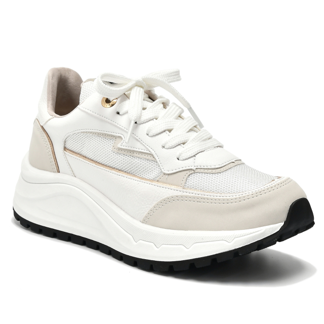 TENIS VIA MARTE NOBUCK/MILANO/TELA TECNO/NAPA 136-003
