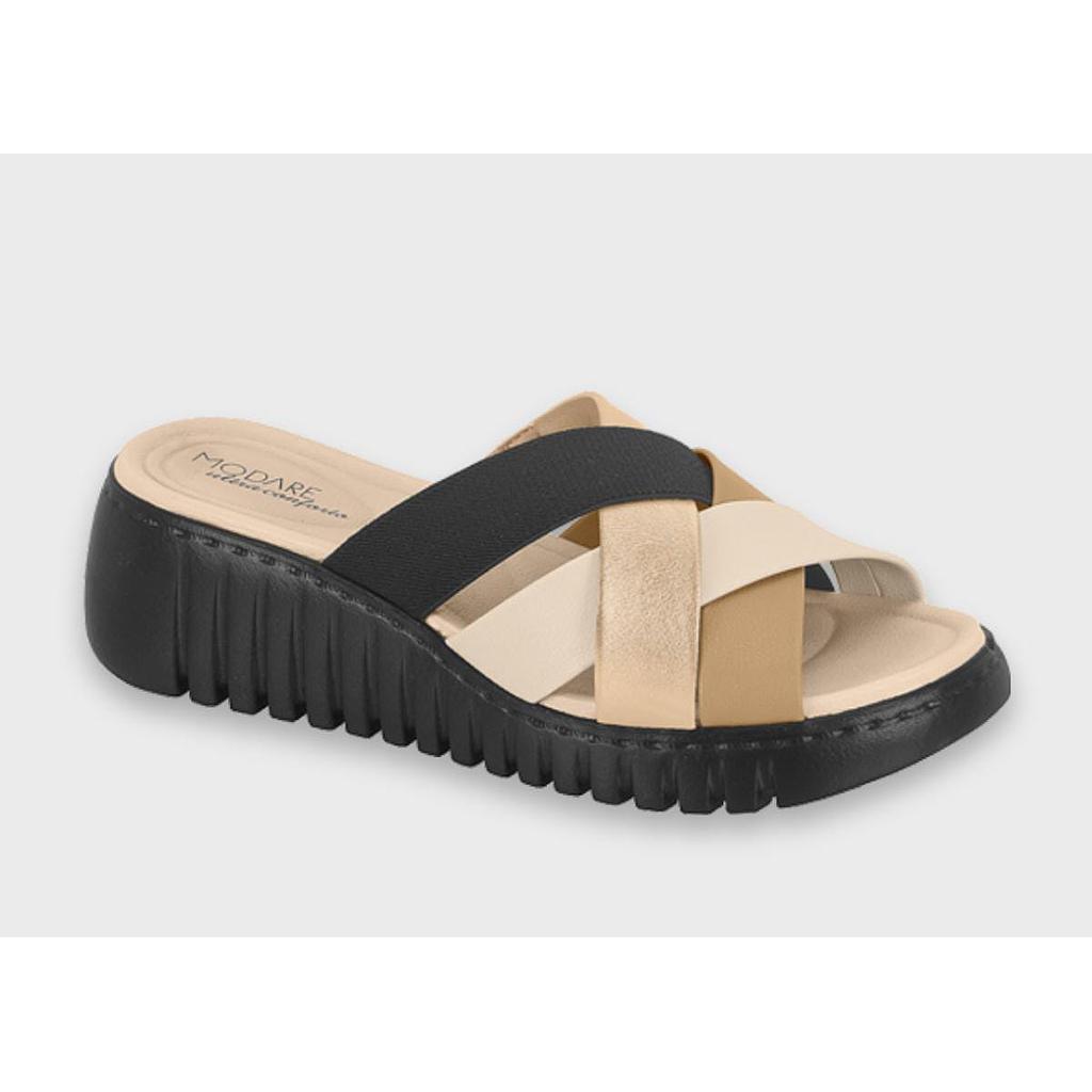 ZUECOS MODARE 7197.104 METALIZ LONDON/ELAST/NP FLOA NATURE