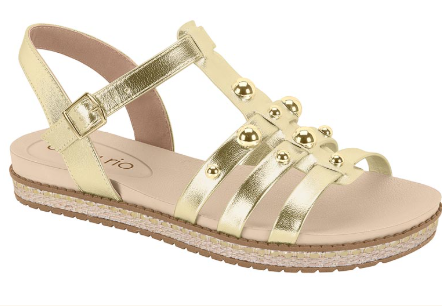 SANDALIAS BEIRA RIO 8321.1753 METALIZADO PREMIUM