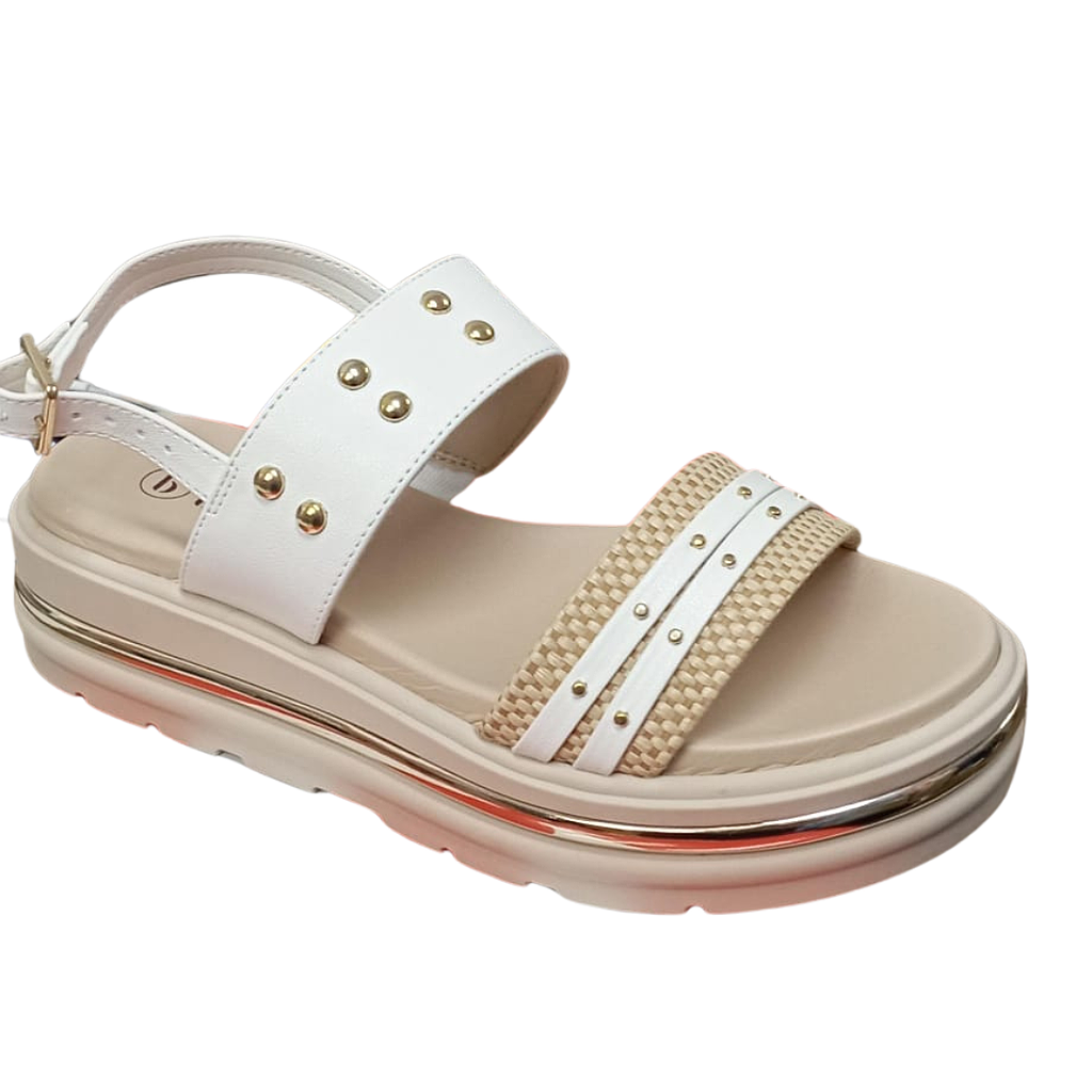 SANDALIAS BEBECE TECIDO PALHA ISLAND T2230-411